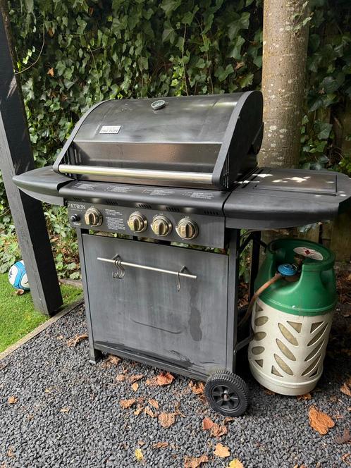 Patton Gasbarbecue - 3 Branders + Zijbrander, Tuin en Terras, Gasbarbecues, Gebruikt, Ophalen