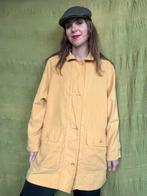 Vintage jas / parka / jack - geel - baggy, Maat 38/40 (M), Geel, Ophalen of Verzenden, HGV