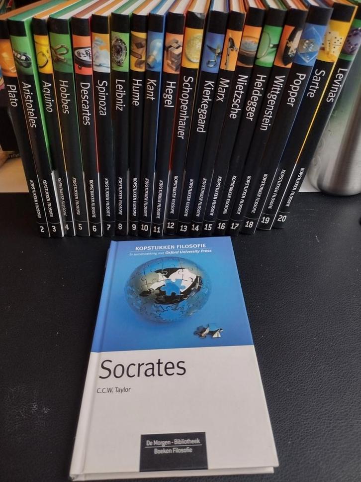 Kopstukken filosofie - De Morgen (compleet, 20), Boeken, Filosofie, Zo goed als nieuw, Ophalen of Verzenden