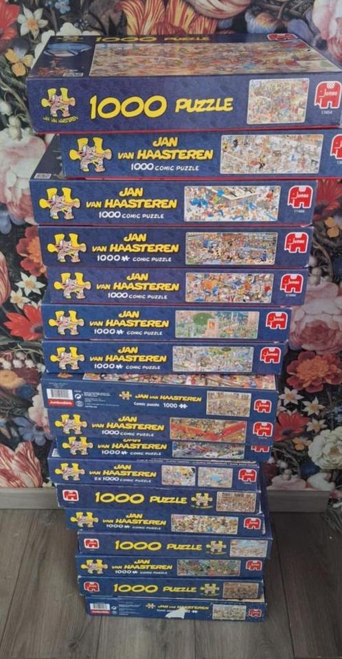 Diverse Jan van Haasteren puzzels, Hobby en Vrije tijd, Denksport en Puzzels, Gebruikt, Legpuzzel, 500 t/m 1500 stukjes, Ophalen of Verzenden