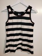 RW Lichtblauw gestreepte top zonder mouwen Maat XL ZGAN, Blauw, Maat 46/48 (XL) of groter, Ophalen of Verzenden, Zo goed als nieuw