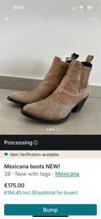 Mexicana old gringo laarsjes, Kleding | Dames, Schoenen, Beige, Lage of Enkellaarzen, Nieuw, Ophalen of Verzenden