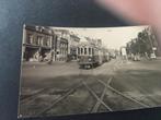 HOUTPLEIN HAARLEM 1948 TRAM FOTO NAAR AMSTERDAM, Verzenden, 1940 tot 1960, Gebruikt