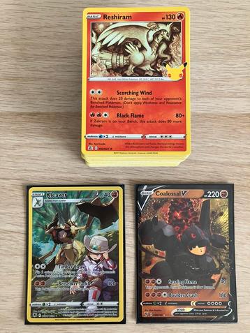 Set van 100 verschillende originele Pokemon kaarten beschikbaar voor biedingen