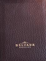 mooie Delvaux handtas, Bruin, Zo goed als nieuw, Leer, Ophalen
