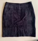Mooie suede leren rok, 40, Anna Lascata, Maat 38/40 (M), Blauw, Ophalen of Verzenden, Zo goed als nieuw