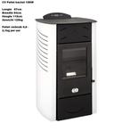 CV pellet kachel Italia en ultraslim, Huis en Inrichting, Kachels, Ophalen, Nieuw, Pelletkachel, Vrijstaand