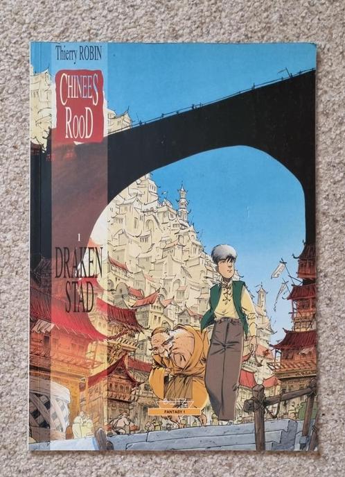 CHINEES ROOD | nr. 1 Drakenstad | Uitg Oranje, Boeken, Stripboeken, Zo goed als nieuw, Eén stripboek, Ophalen of Verzenden
