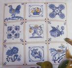 Borduurpatroon  Tegeltjes merklap  nr 9270, Hobby en Vrije tijd, Borduren en Borduurmachines, Verzenden, Nieuw, Handborduren, Patroon