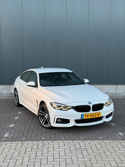 BMW 4-Serie Gran Coupé 420i Aut 2018 Wit, Auto's, BMW, Bedrijf, 4-Serie Gran Coupé, ABS, Achteruitrijcamera, Adaptieve lichten