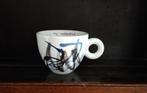 Illy Art Collection 2004 cappuccino kopje + 2 schotels, Verzenden, Zo goed als nieuw, Porselein, Kop en/of schotel