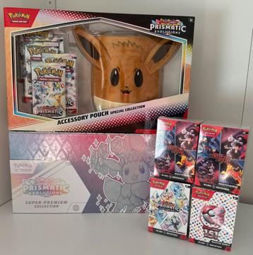 Pokemon 151 Destined Rivals Prismatic Evolution SPC Booster beschikbaar voor biedingen