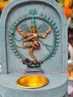 Nataraja Kandelaar, Overige materialen, Gebruikt, Ophalen of Verzenden, Groen