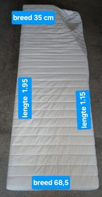 Z.g.a.n. 1 persoons matras, gratis, kan ook voor de hond!, Ophalen, Eenpersoons, Wit, Zo goed als nieuw