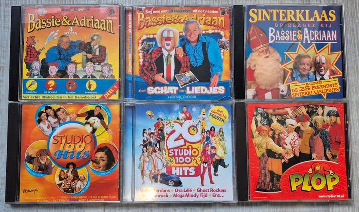 CD's van Bassie&Adriaan en Studio100, Cd's en Dvd's, Cd's | Kinderen en Jeugd, Gebruikt, Ophalen