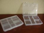 0661-9- SORTEERDOOS TRANSPARANT – 5 VAKS, Ophalen of Verzenden, Nieuw, Kraal