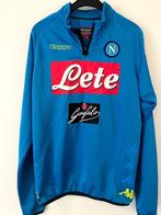 Napoli FC Kappa Maat S Small Voetbal Shirt Sweater 2018, Verzenden, Zo goed als nieuw, Buitenlandse clubs, Shirt
