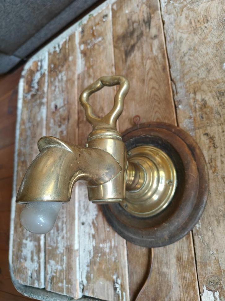 ️ Zware Koperen Tapkraan – Stoer & Uniek (19e eeuw), Antiek en Kunst, Antiek | Koper en Brons, Koper, Ophalen of Verzenden