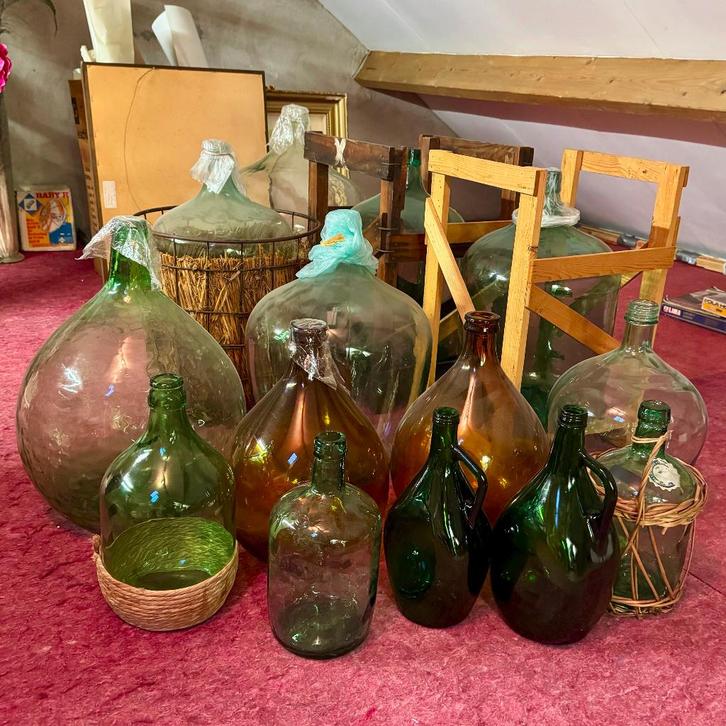 Mandflessen, Verzamelen, Wijnen, Zo goed als nieuw, Overige typen, Frankrijk, Ophalen