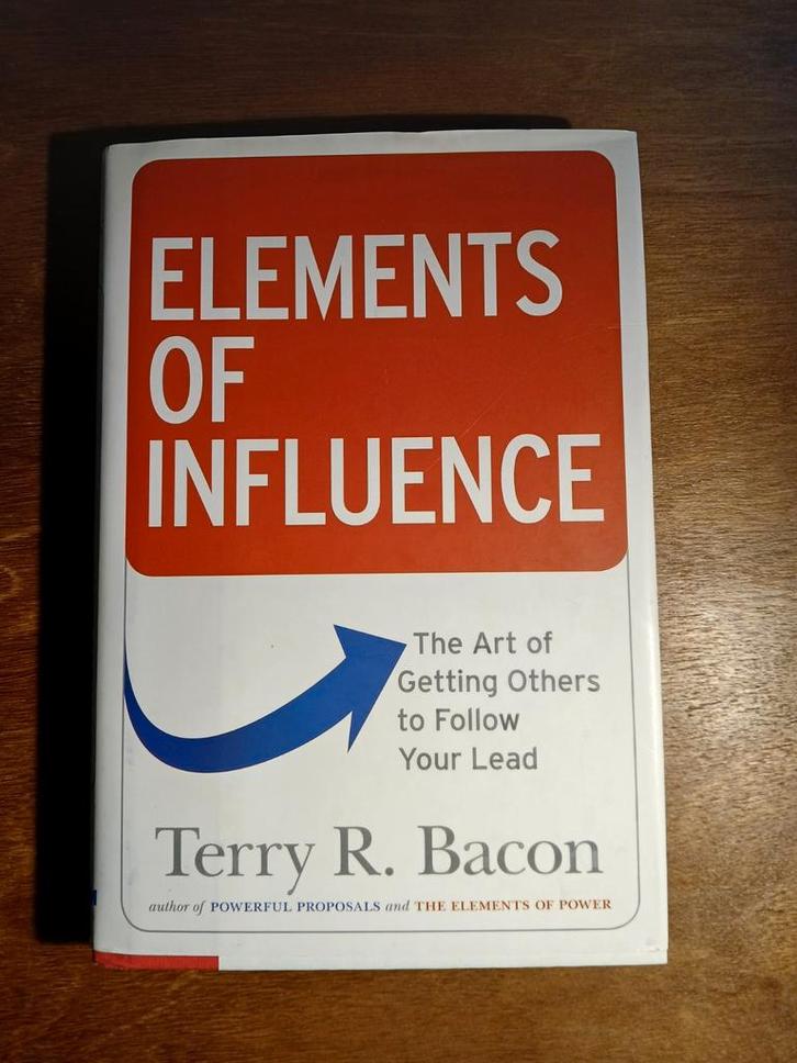 Elements of Influence, Boeken, Advies, Hulp en Training, Zo goed als nieuw, Ophalen of Verzenden