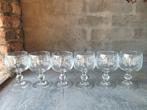 Luminarc gegraveerde glaasjes, Verzamelen, Glas en Borrelglaasjes, Ophalen of Verzenden, Gebruikt, Borrel- of Shotglas