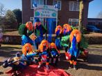 Optocht loopgroep carnaval pauw verkleedkleding, Kleding | Dames, Carnavalskleding en Feestkleding, Carnaval, Maat 42/44 (L), Ophalen of Verzenden