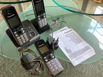 Panasonic draadloze telefoonset (vaste telefoon) beschikbaar voor biedingen