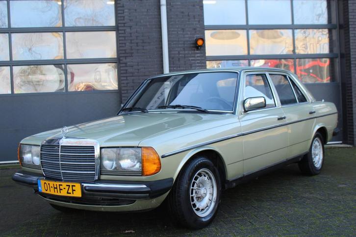 Mercedes-Benz 200-280 (W123) 230 E AUTOMAAT TOP AUTO! Schuif, Auto's, Oldtimers, Bedrijf, Te koop, Mercedes-Benz, Benzine, Sedan
