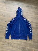 vest (met lange rits), Kleding | Dames, Truien en Vesten, Ophalen of Verzenden, Zo goed als nieuw, Maat 38/40 (M), Blauw