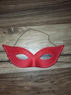 Rood Masker - Superheld of Carnaval, Ophalen of Verzenden, Zo goed als nieuw