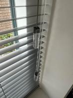 Grijze jaloezieën luxaflex, Huis en Inrichting, Stoffering | Gordijnen en Lamellen, Ophalen, Gebruikt, 200 cm of meer, Minder dan 100 cm