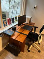 Werkbureau industrieel, Huis en Inrichting, Bureaus, Ophalen, Zo goed als nieuw