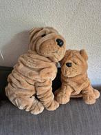Sharpei Knuffels - Set van 2, Ophalen of Verzenden, Zo goed als nieuw, Hond