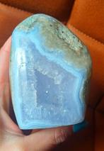 Congo Blue Lace Agaat Freeform, Verzamelen, Mineralen en Fossielen, Ophalen of Verzenden, Mineraal