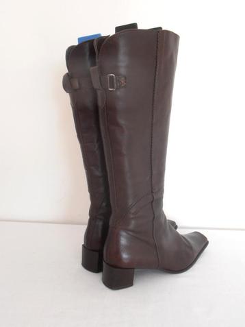 Ca D'Oro - prachtige bruine leren laarzen - 38 beschikbaar voor biedingen