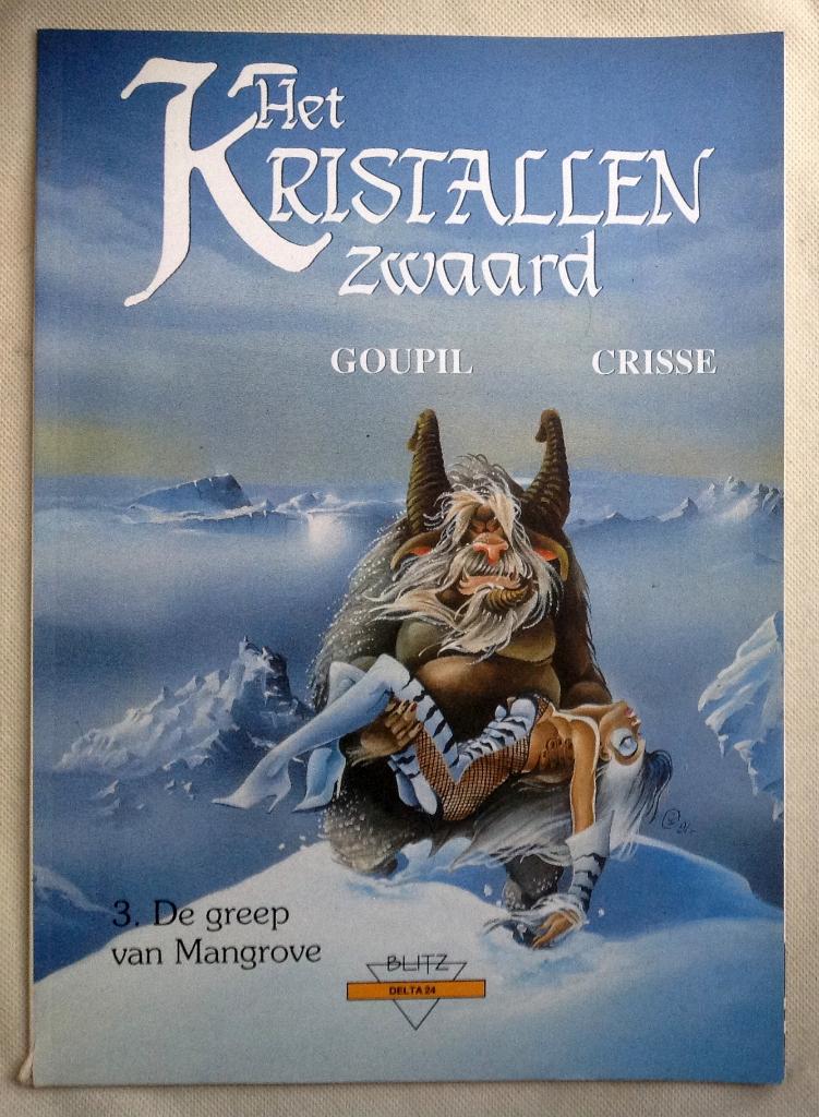 Het Kristallen Zwaard  De Greep van Mangrove, Eén stripboek, Verzenden, Gelezen, Crisse  & Goupil