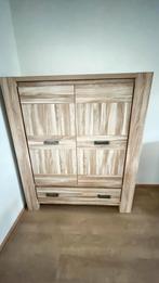 Mooie houten barkast met deuren en lade, Ophalen, Gebruikt