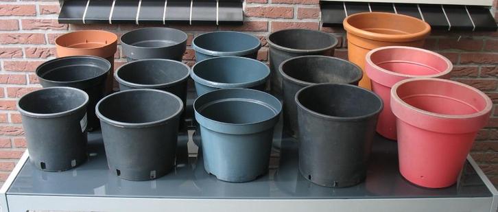 Grote kweekpotten, Tuin en Terras, Kweekspullen, Gebruikt, Kweekbak, Ophalen