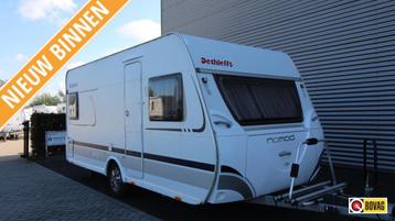 Dethleffs Nomad 450 DB voortent + mover beschikbaar voor biedingen