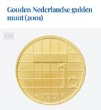 Gouden nederlandse gulden munt 2001, Overige landen, Losse munt, Goud, Overige waardes