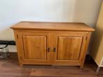 Massief Eiken Dressoir / Kastje, Ophalen, Met deur(en), 100 tot 150 cm, Landelijk, vintage