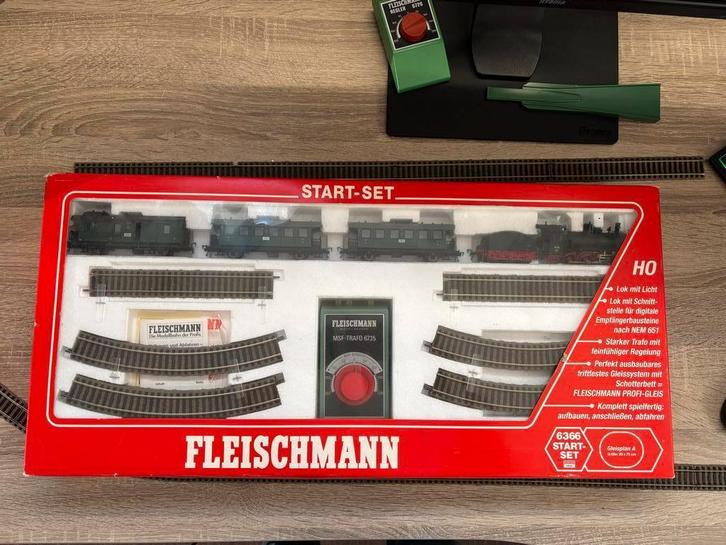 Fleischmann 6366 Startset H0 in OVP, Hobby en Vrije tijd, Modeltreinen | H0, Zo goed als nieuw, Treinset, Gelijkstroom, Fleischmann