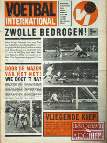 GEZOCHT voetbal International tijdschrift VI 1965 /1966 beschikbaar voor biedingen
