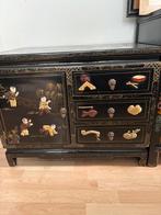 Vintage Chinees Kastje Jaren 60, Zo goed als nieuw, Met lade(s), Overige houtsoorten, 50 tot 75 cm