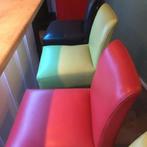 Te koop 6 mooie barkrukken, Huis en Inrichting, Barkrukken, 2 krukken, Ophalen, Zo goed als nieuw, 60 tot 90 cm