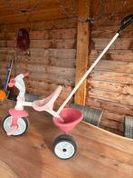 Smoby Driewieler met Duwstang, Ophalen, Zo goed als nieuw, Smoby, Duwstang