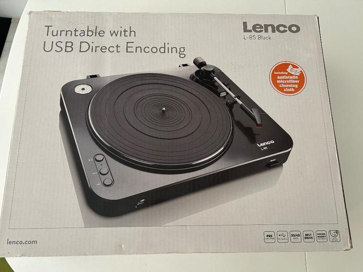 Lenco platenspeler zie info, Audio, Tv en Foto, Platenspelers, Zo goed als nieuw, Platenspeler, Overige merken, USB-aansluiting