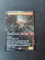 MTG Valgavoth, Harrower of Souls - full-art, Ophalen of Verzenden, Zo goed als nieuw, Losse kaart, Foil