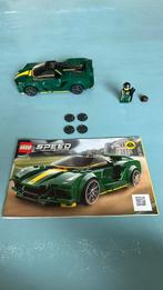 Lego speed champion lotus model 76907, Ophalen of Verzenden, Zo goed als nieuw