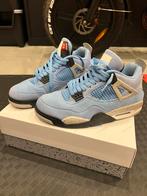 Air Jordan 4 University Blue 100% origineel, Ophalen of Verzenden, Zo goed als nieuw, Blauw